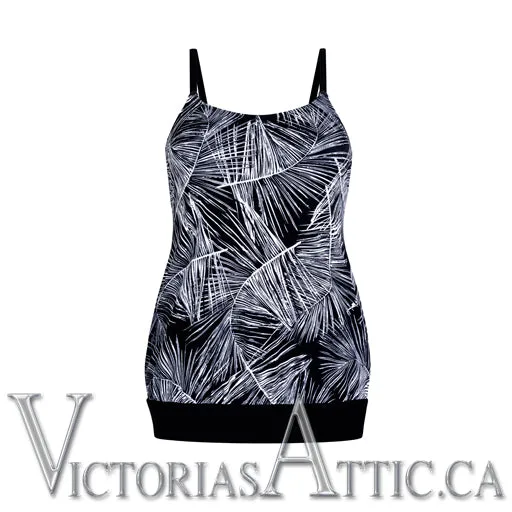 Amoena Florida Blouson Pocketed Swim Top