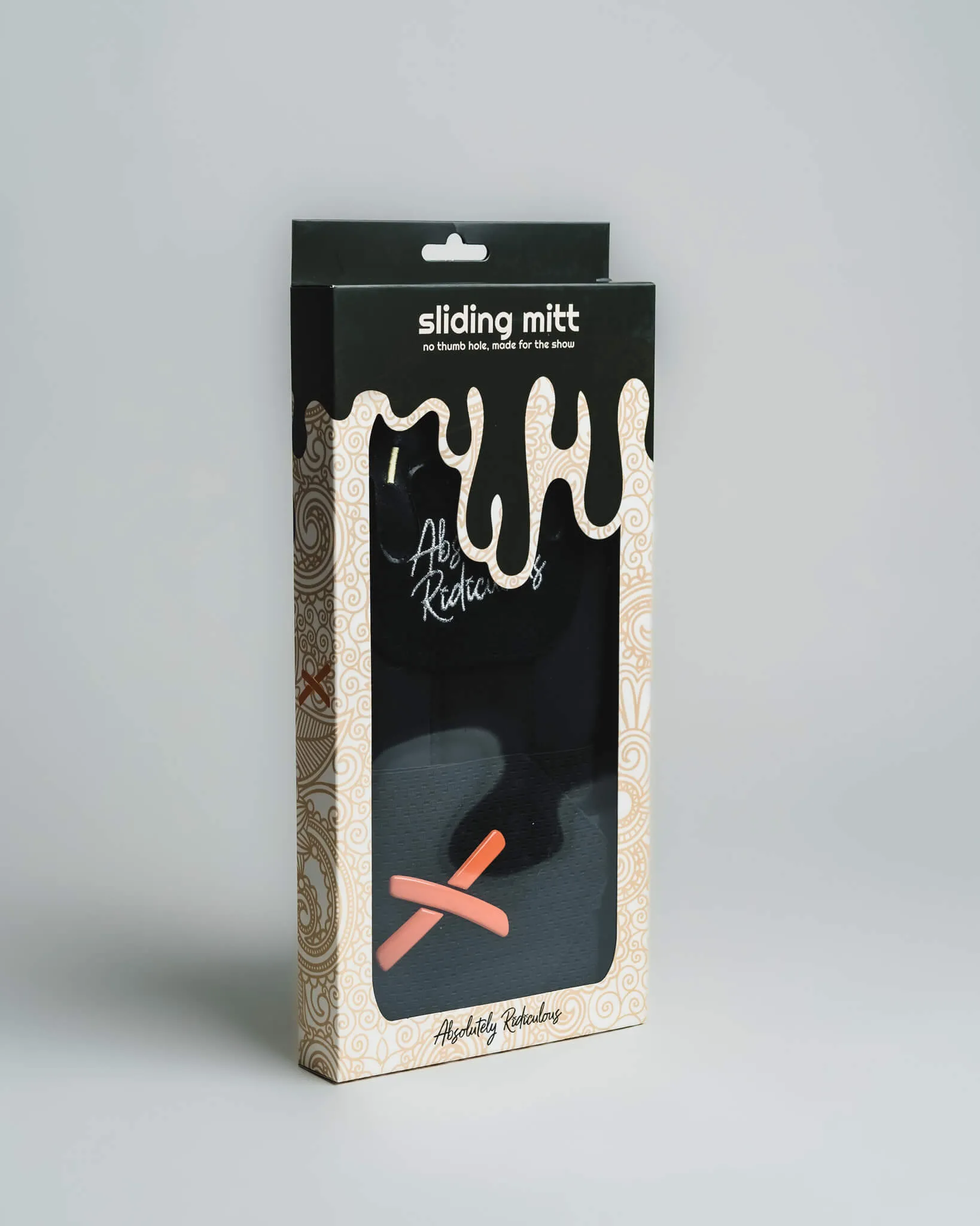 blackout ice cream sliding mitt
