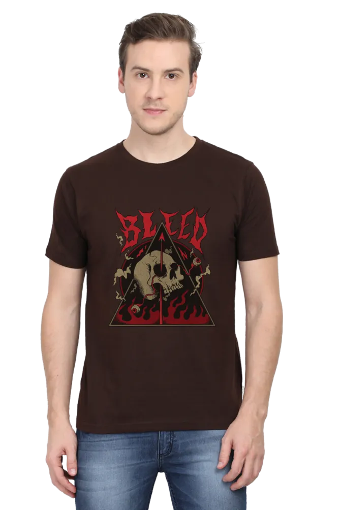 Bleed Printed T-shirt for men