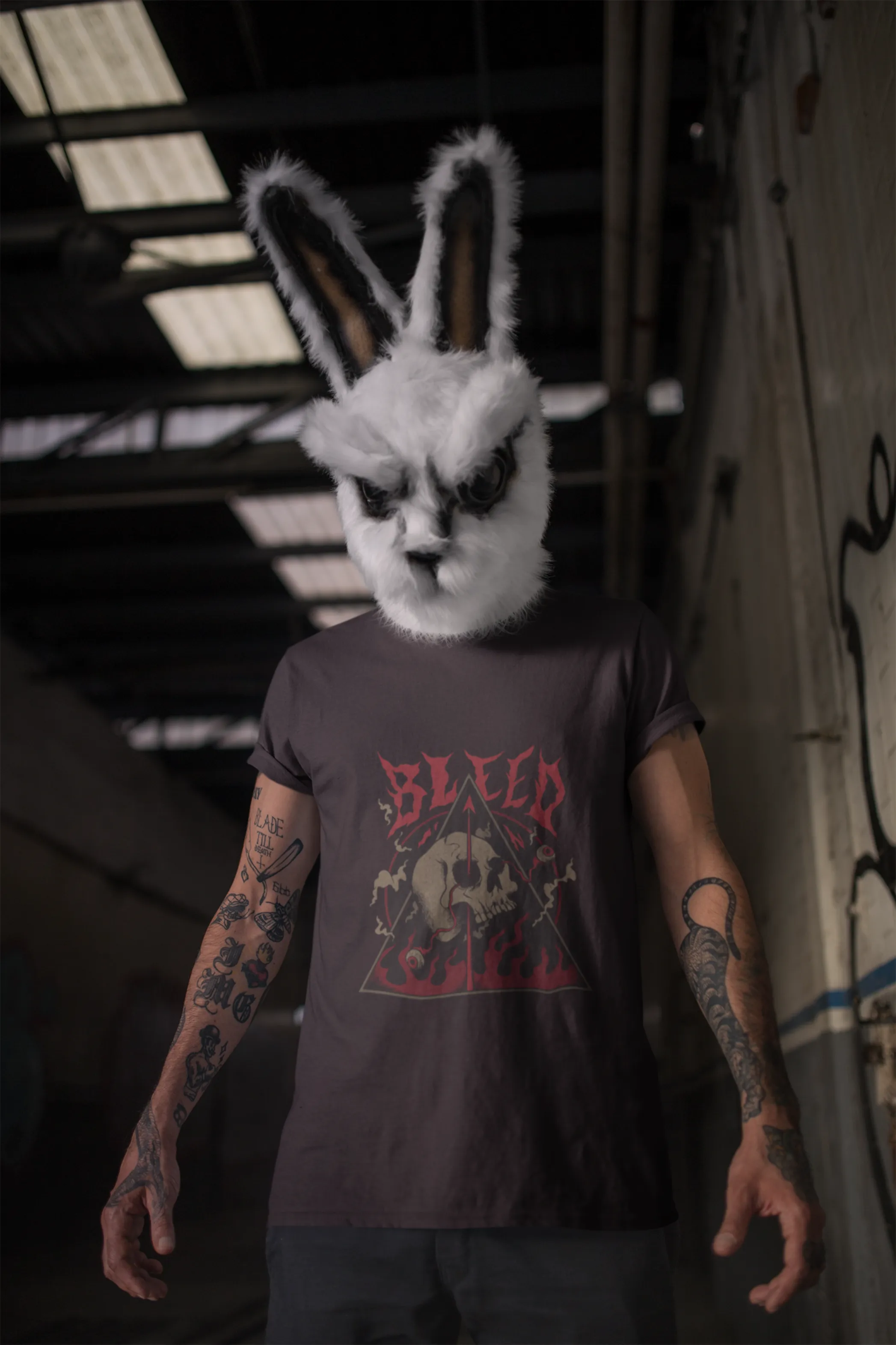 Bleed Printed T-shirt for men