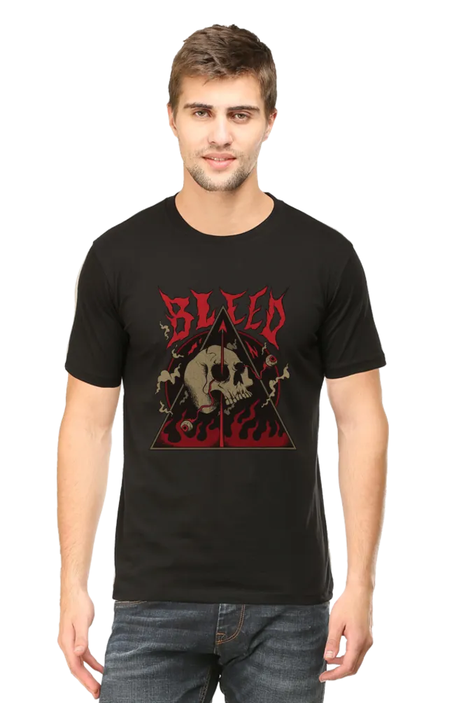 Bleed Printed T-shirt for men