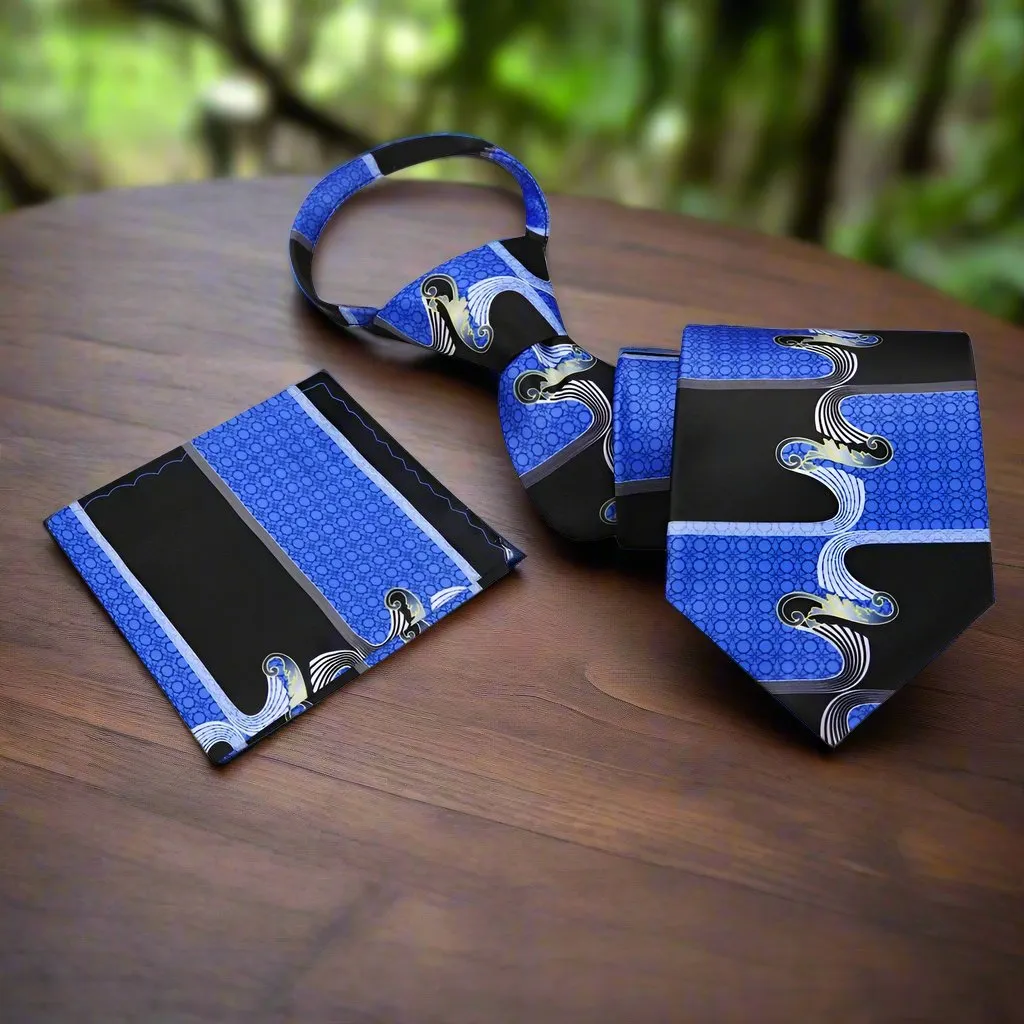 Blue Strength Necktie