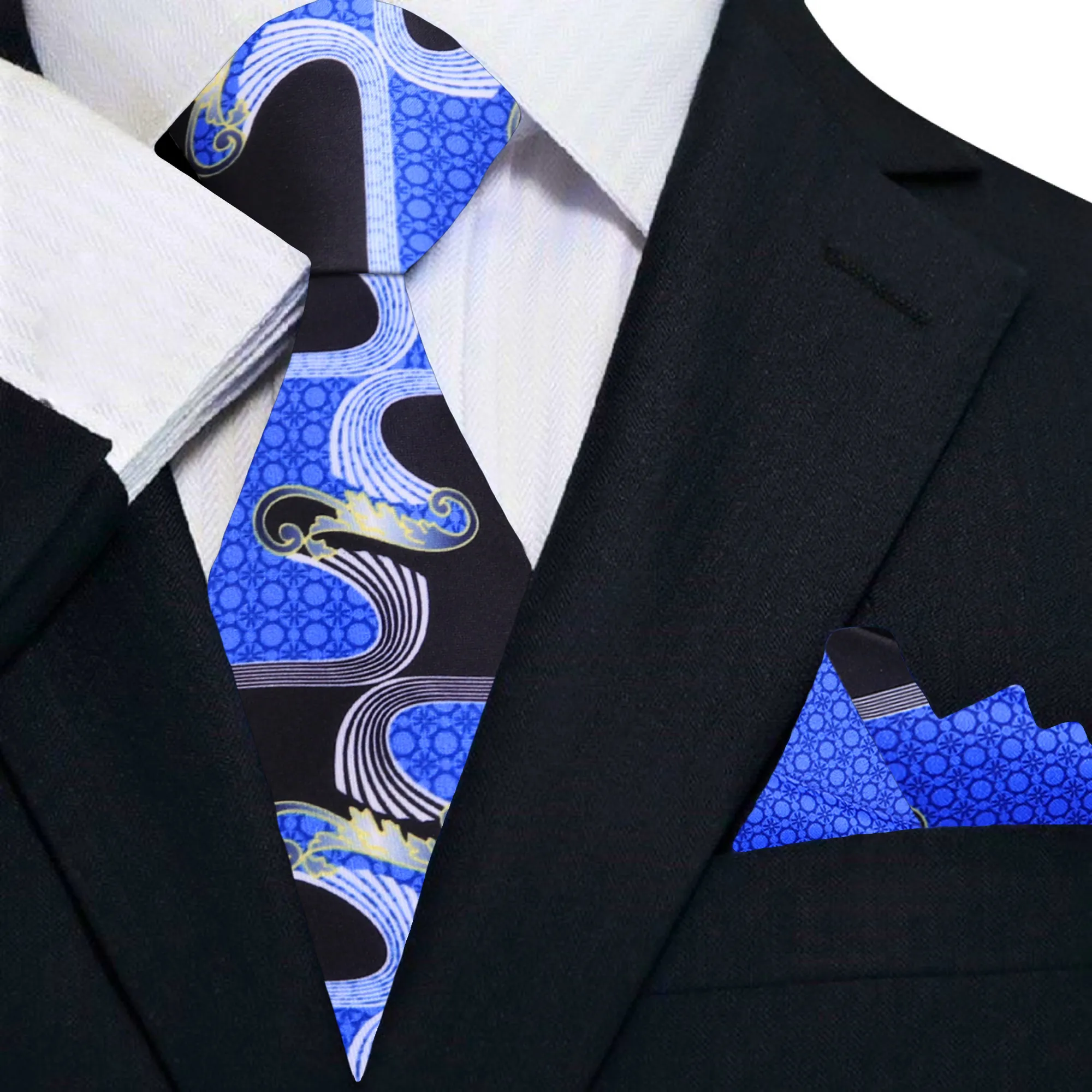 Blue Strength Necktie