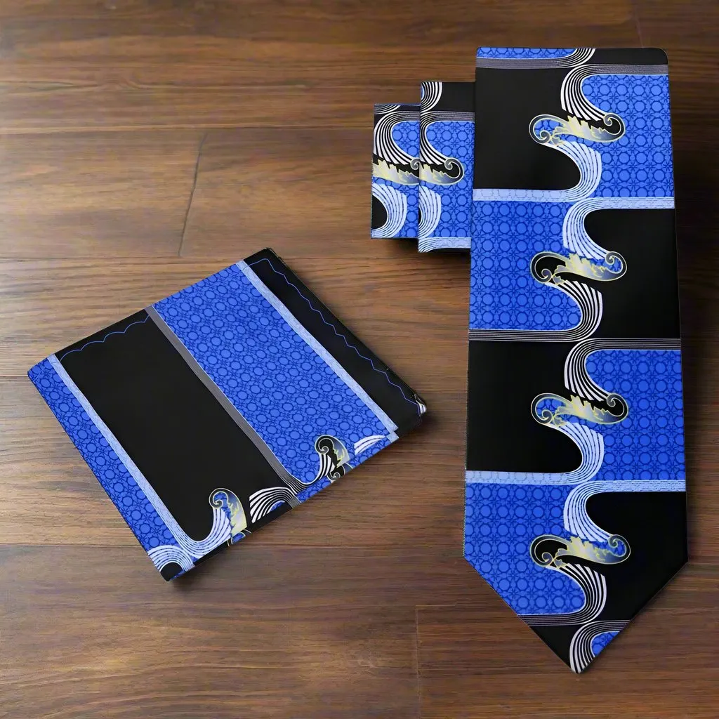 Blue Strength Necktie