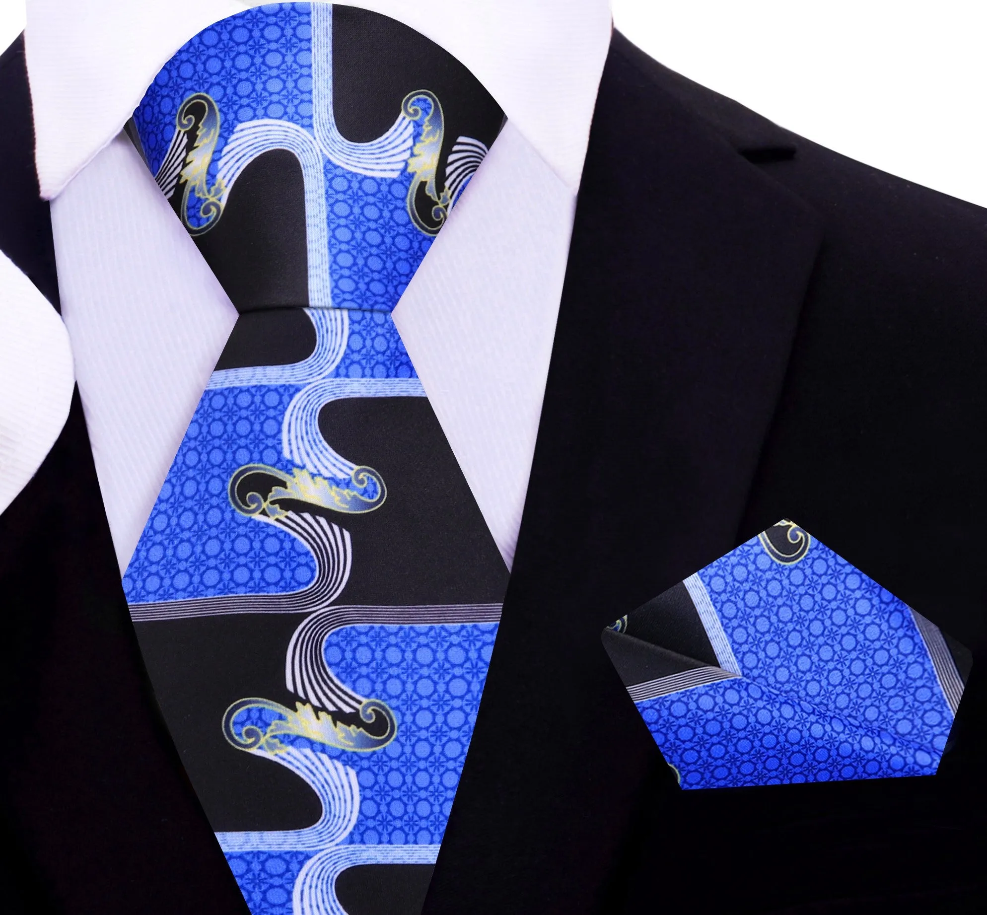 Blue Strength Necktie