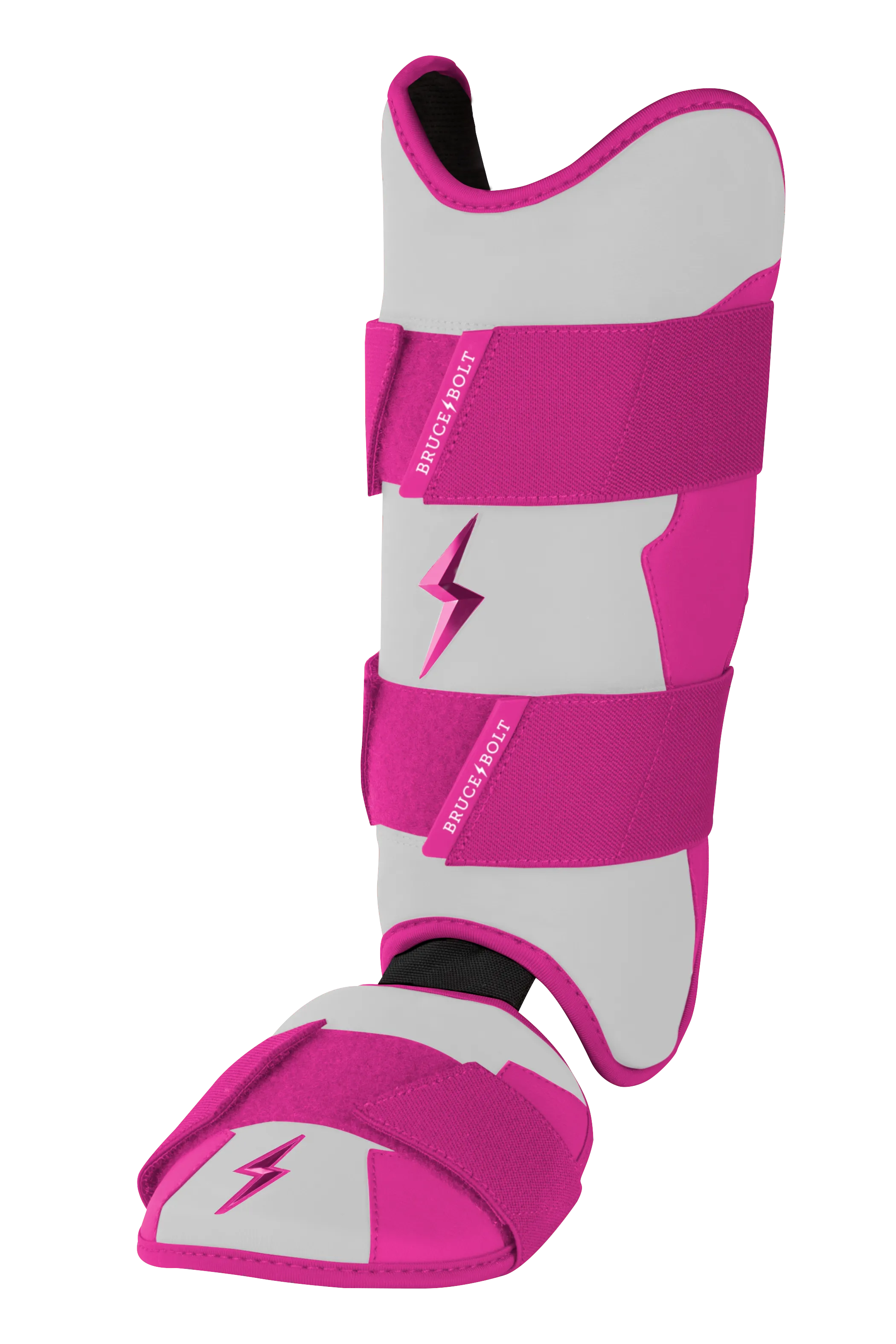 BRUCE BOLT Chrome Series Leg Guard - PINK