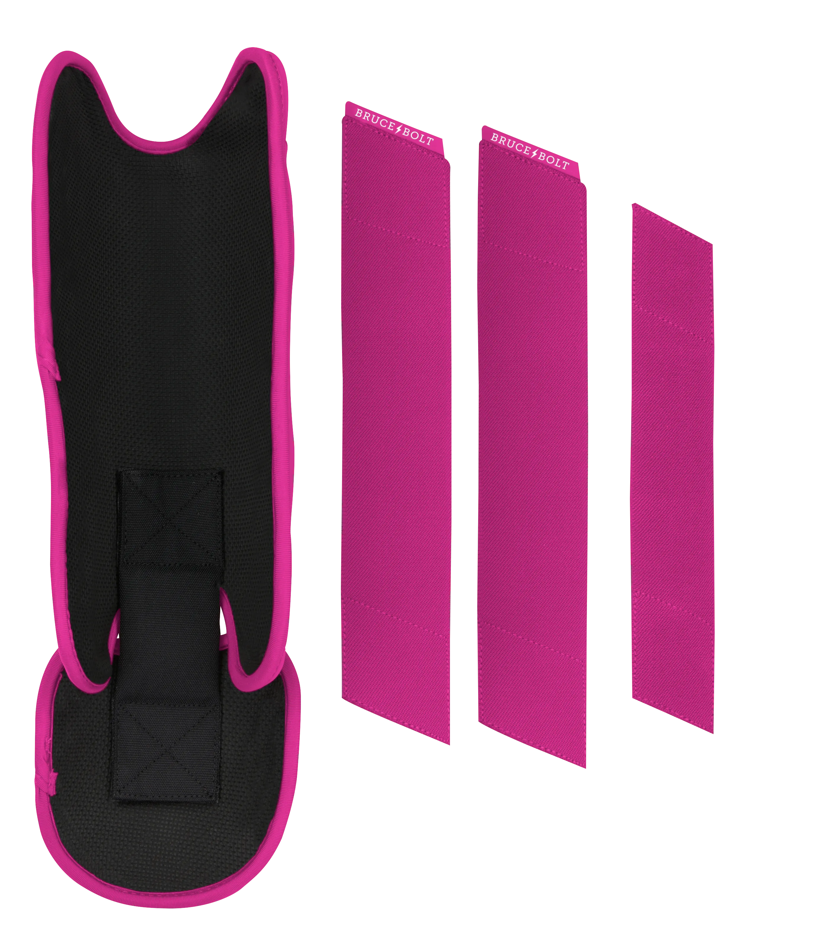 BRUCE BOLT Chrome Series Leg Guard - PINK