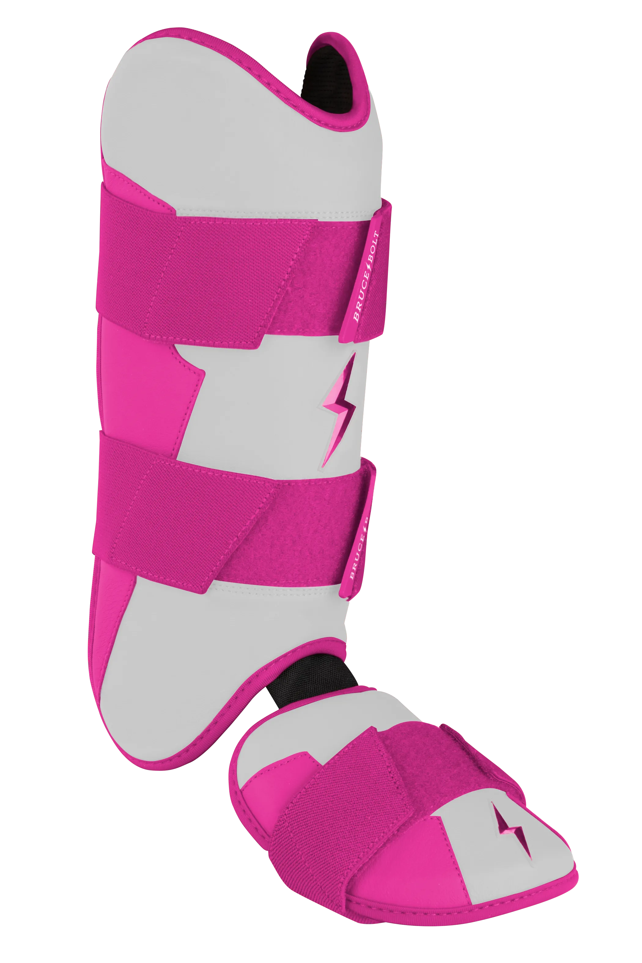 BRUCE BOLT Chrome Series Leg Guard - PINK