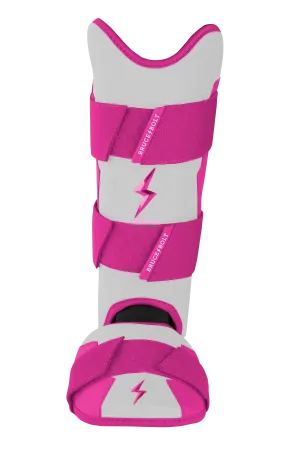 BRUCE BOLT Chrome Series Leg Guard - PINK