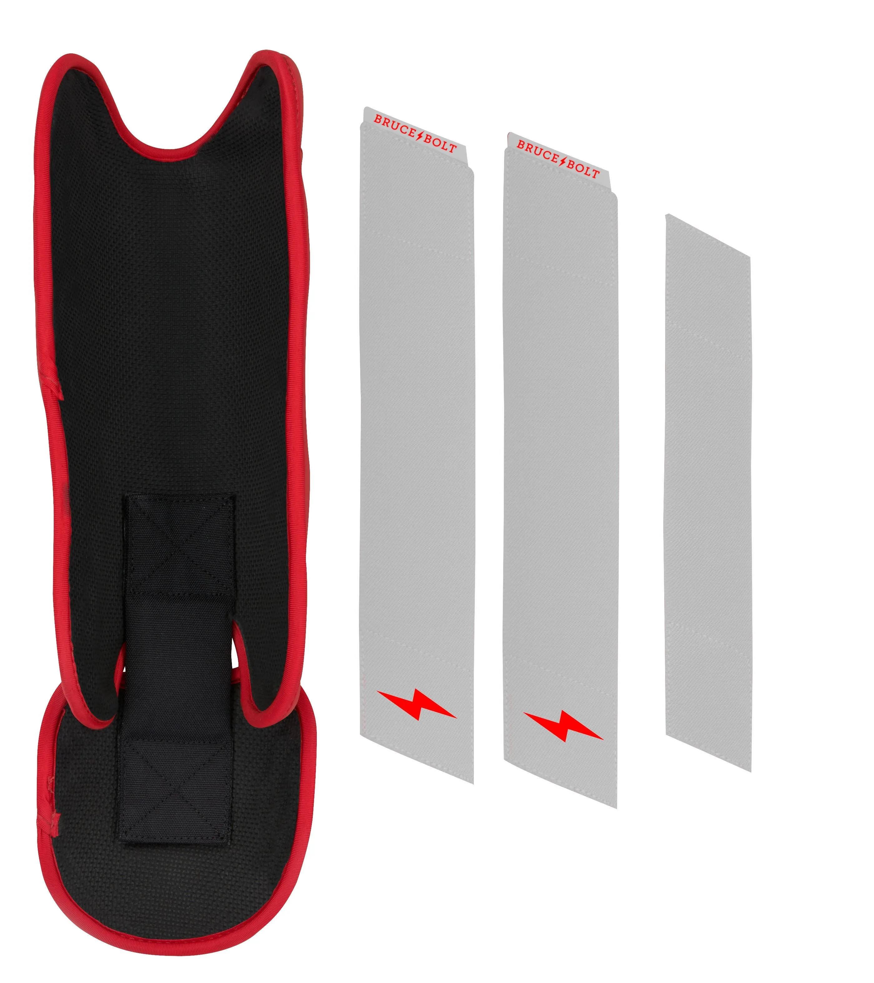 BRUCE BOLT Creator Series Leg Guard - RED WHITE AND BLUE