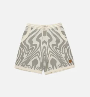 Dazed Knit Mens Short - Bone/Beige