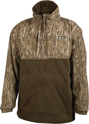 Drake Waterfowl Boys' Waterfowl Youth MST Eqwader 1/4 Zip Fleece Hunting Jacket