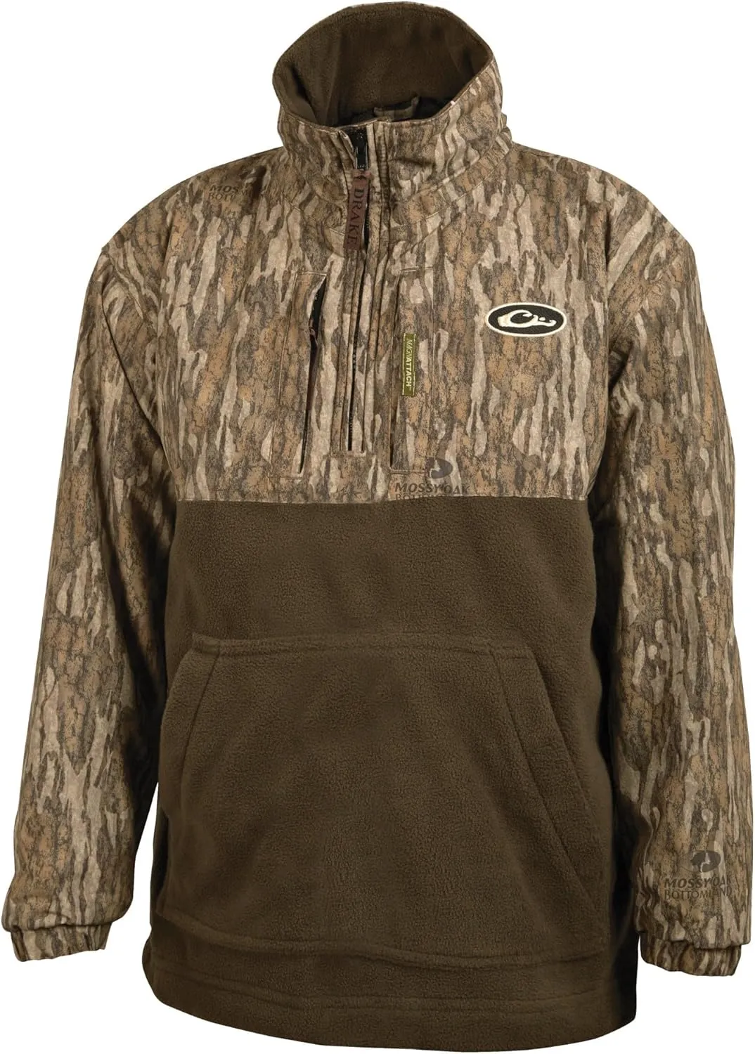 Drake Waterfowl Boys' Waterfowl Youth MST Eqwader 1/4 Zip Fleece Hunting Jacket