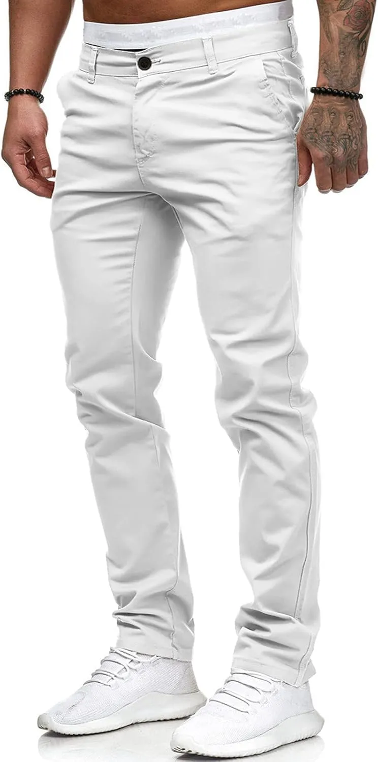 GIERIDUC Cargo Pants for Men Relaxed Fit Mens Straight Leg Track Pants Dress Pants for Skinny Guys Heavyweight Joggers Mens