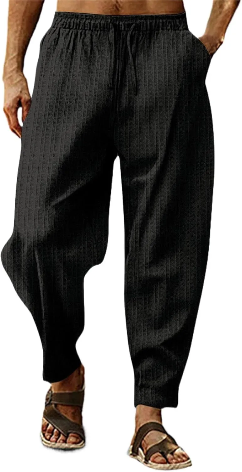 GIERIDUC Mens Active Athletic Sweatpants Straight Fit Chinos Pants Men Mens Slim Fit Corduroy Jeans Best Mens Cord Trousers