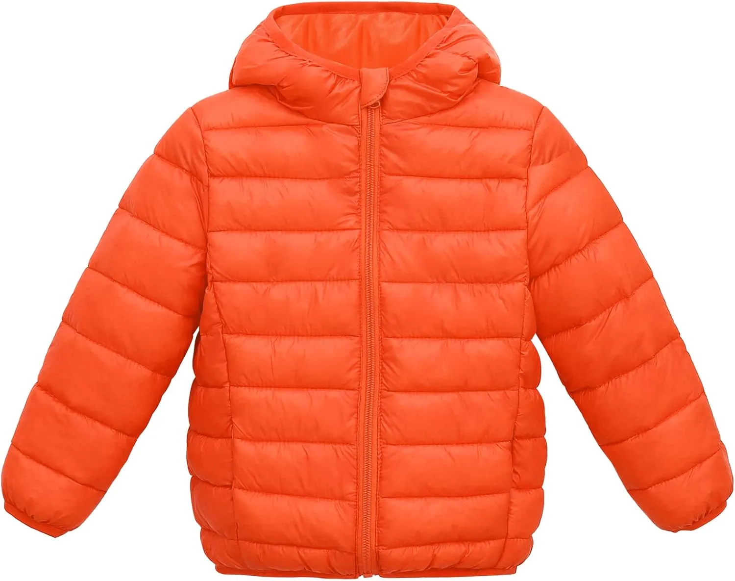 Happy Cherry Baby Boys Girls Hooded Coat Winter Lightweight Down Jacket Packable Cotton Coat