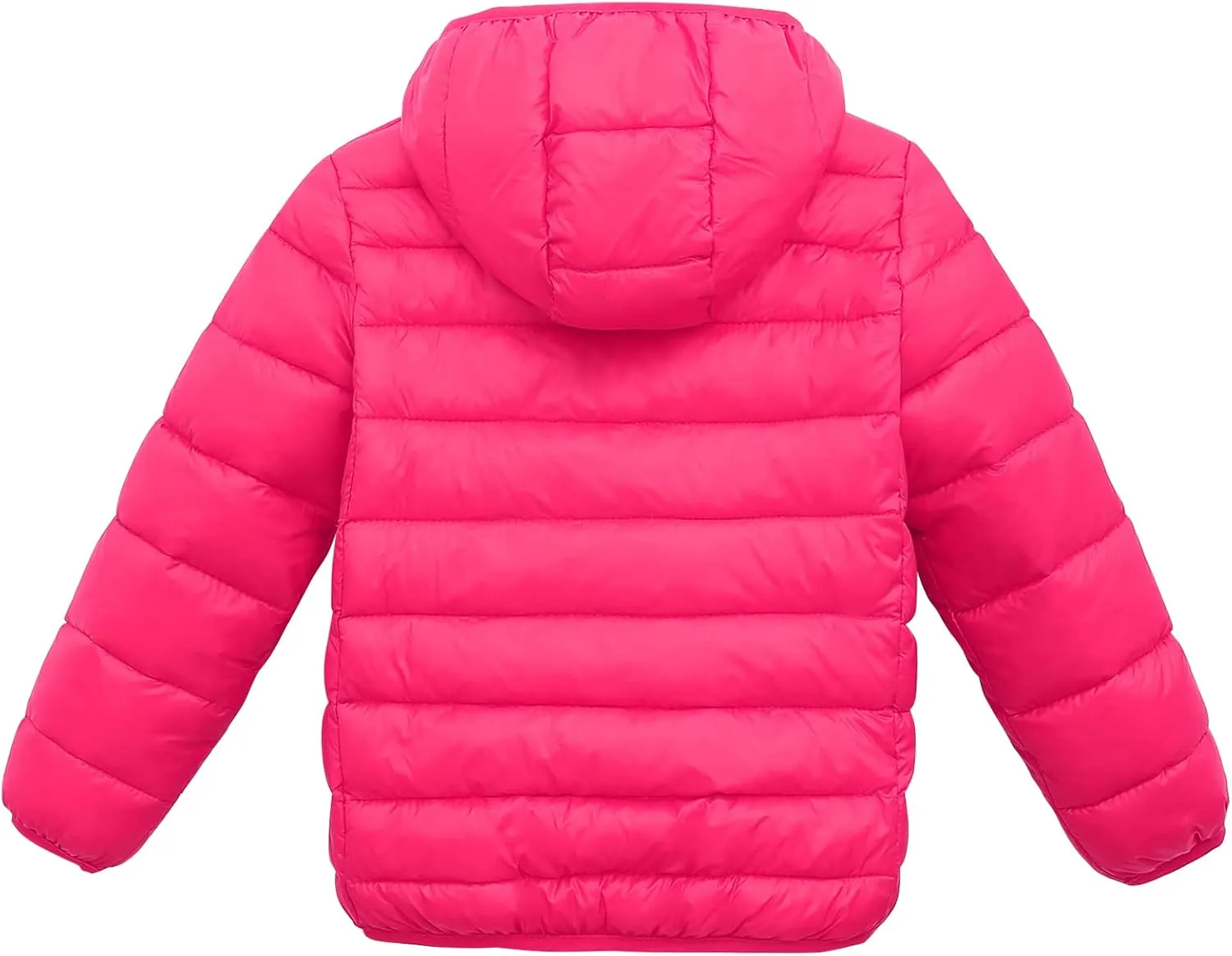 Happy Cherry Baby Boys Girls Hooded Coat Winter Lightweight Down Jacket Packable Cotton Coat