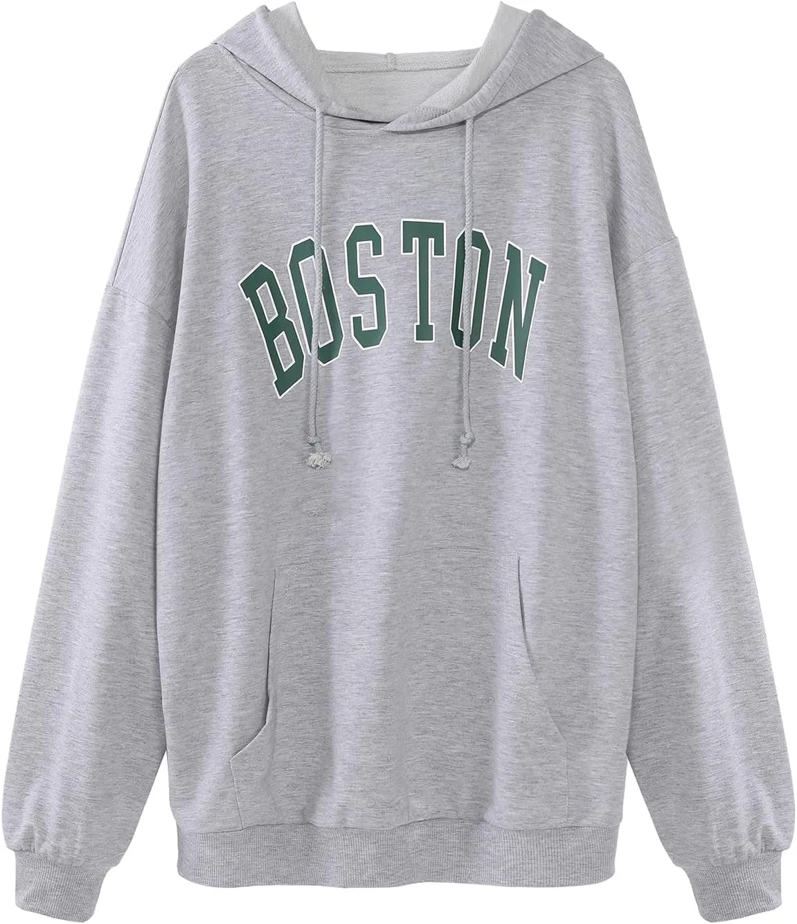 Hilinker Women's Graphic Oversized Hoodies Hooded Sweatshirt Long Sleeve Pullover Tops