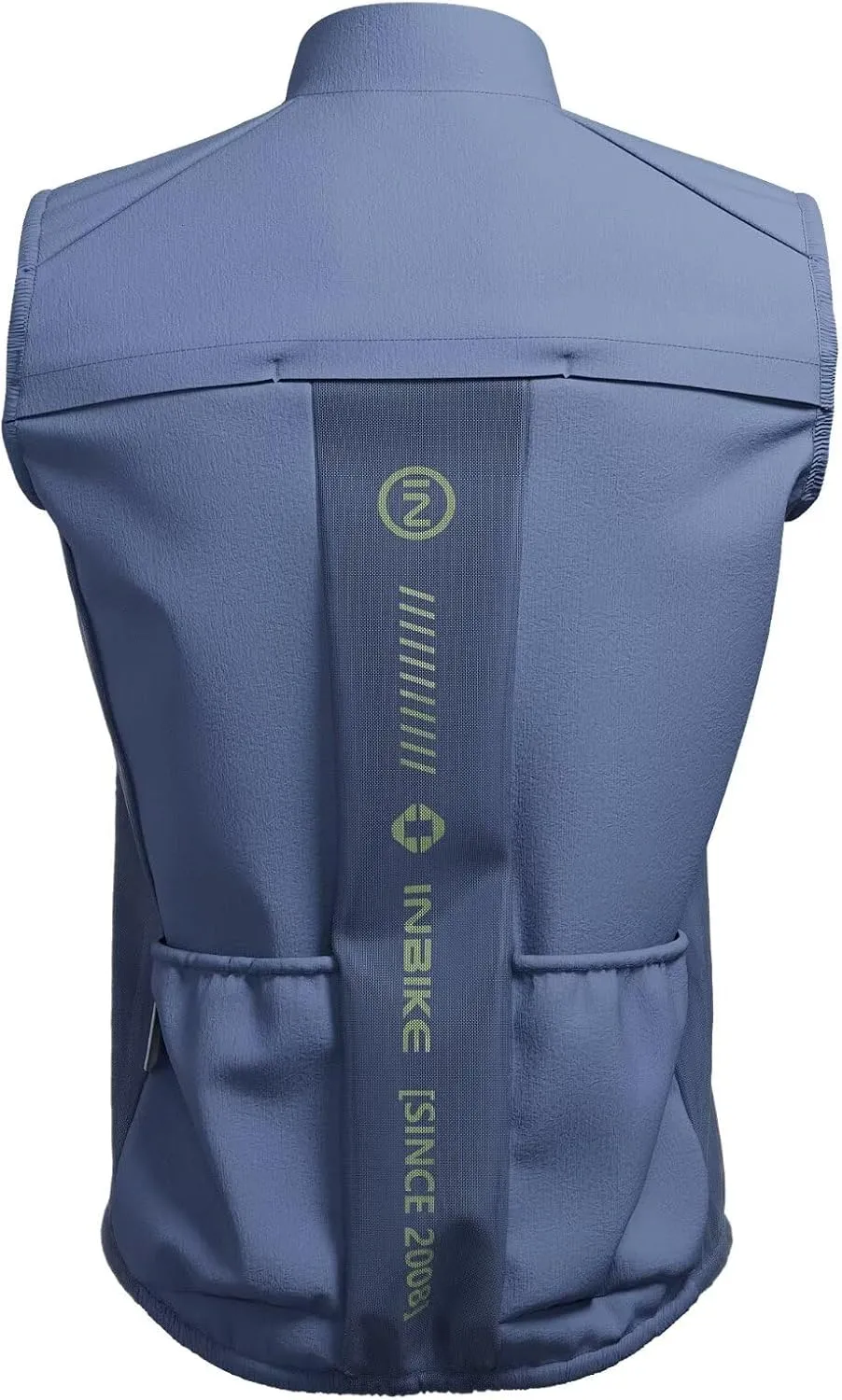 INBIKE Unisex Cycling Vest Windproof Sleeveless Bicycle Jacket, Lightweight Breathable Vest with 2 Pockets