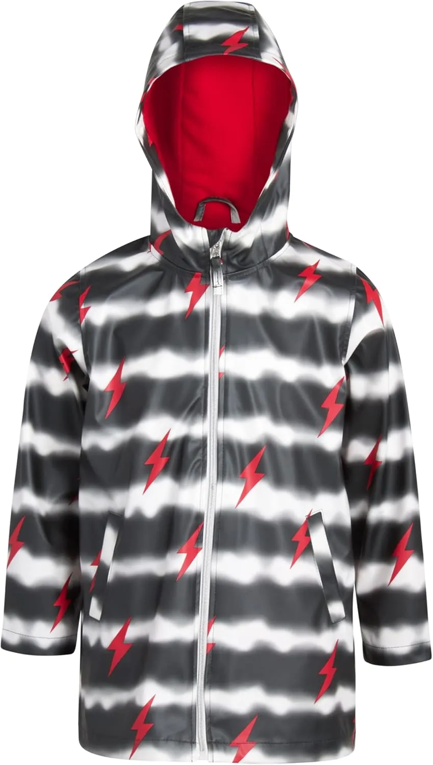 iXtreme Boys Rain Jacket - Lightweight Waterproof Hooded Rain Coat for Boys, Windbreaker for Outdoor Play and Travel (2T-18)