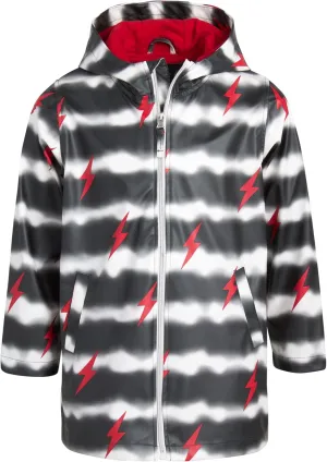 iXtreme Boys Rain Jacket - Lightweight Waterproof Hooded Rain Coat for Boys, Windbreaker for Outdoor Play and Travel (2T-18)