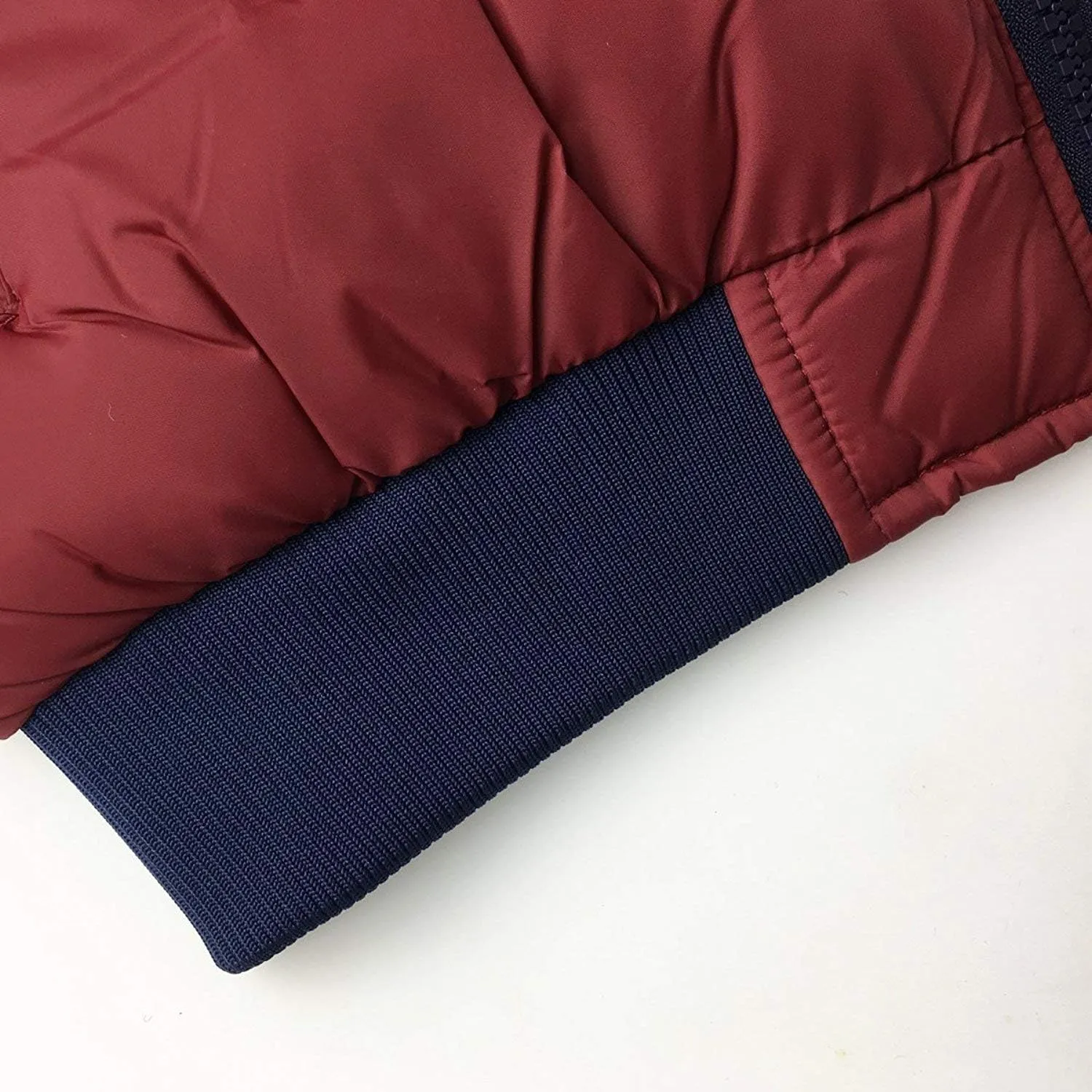 JITUUE Down Jacket Men Winter Snow Puffer Coats Fur Hooded Thick Cotton-Padded Quilted Casual Warm Outwear Down Jacket