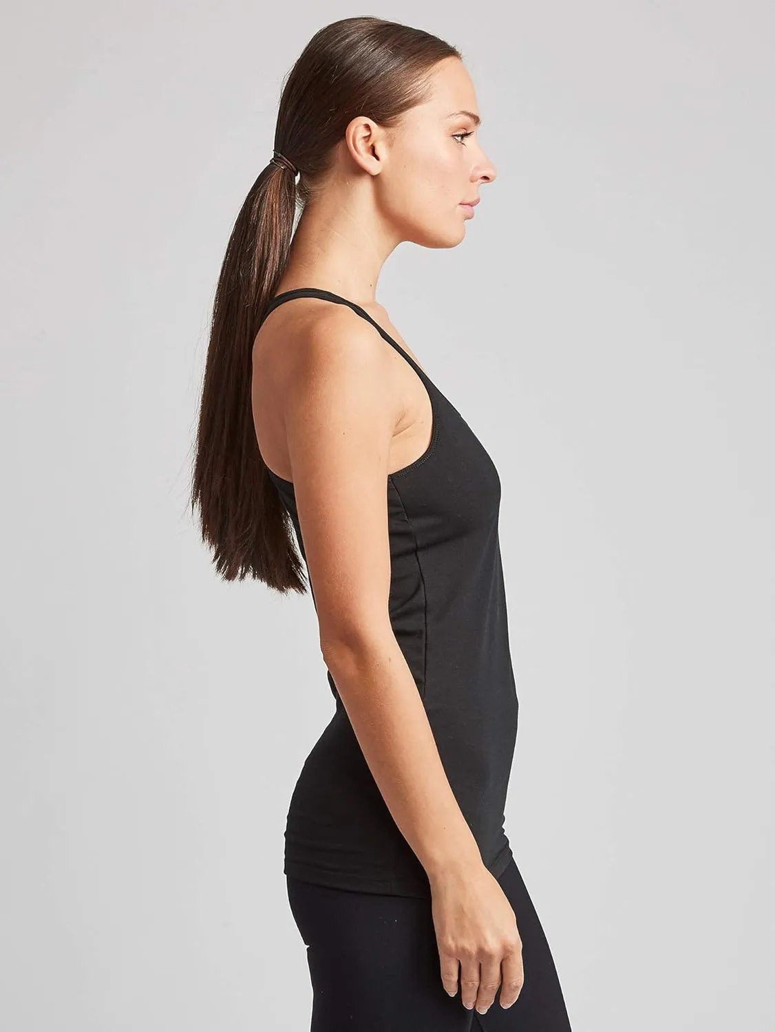 Kalon Women's 4-Pack Racerback Shelf Bra Camisole Base Layer