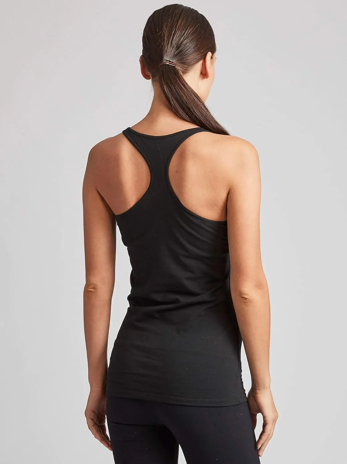Kalon Women's 4-Pack Racerback Shelf Bra Camisole Base Layer