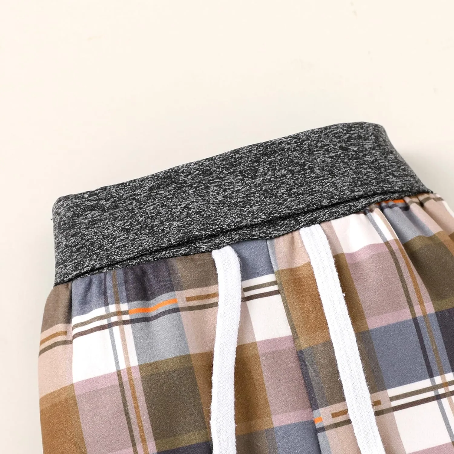 Kids Toddler Infant Baby Boys Girls Winter Outfit Christmas Plaid Hoodie Sweatshirt Jackets Shirt Pants Xmas Clothes