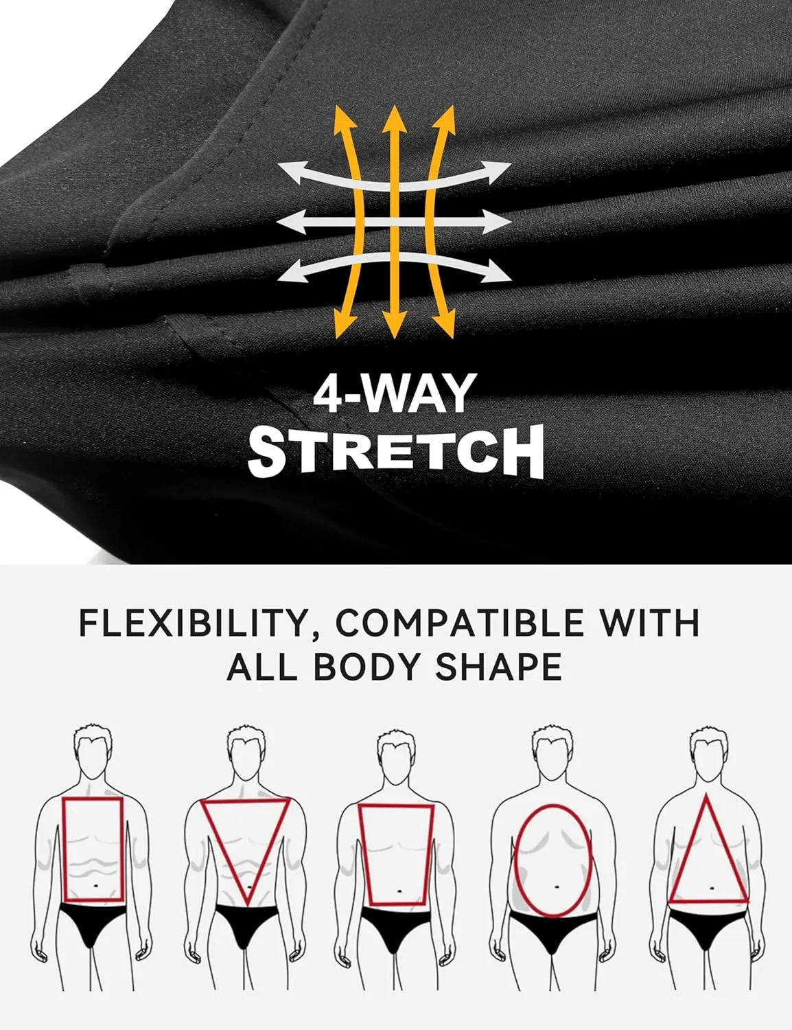 Little Donkey Andy Men's Softshell Vest, Lightweight Golf Vest Windproof Sleeveless Cycling Jacket for Running, Hiking