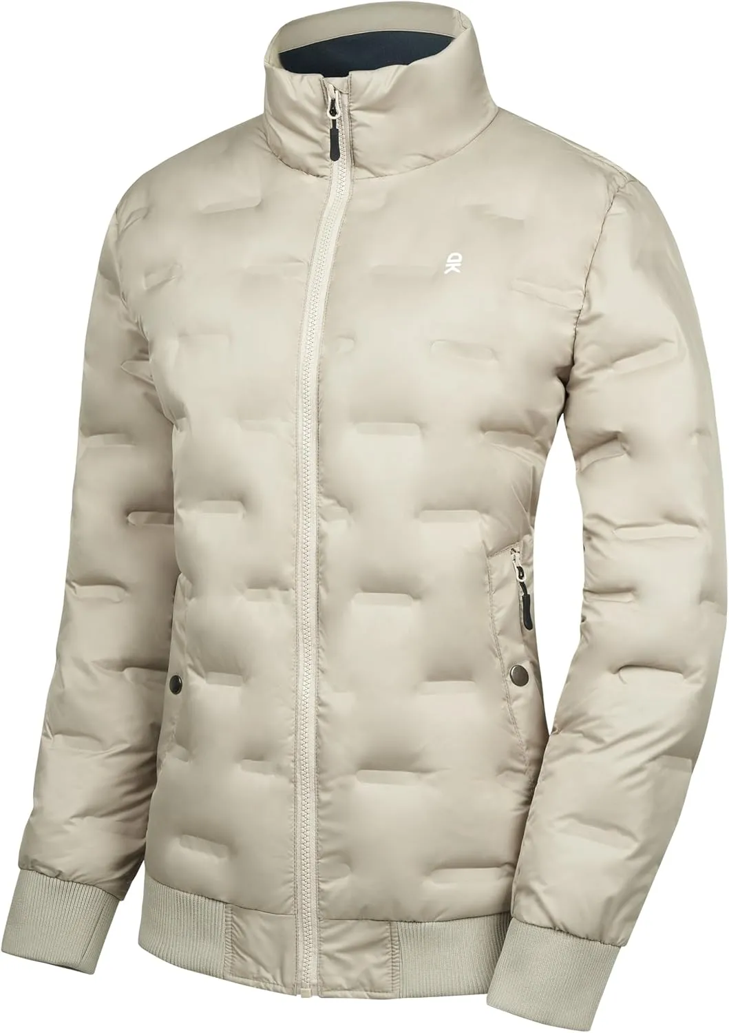 Little Donkey Andy Women's Warm Puffer Jacket Lightweight Windproof Winter Coat with Recycled Insulation