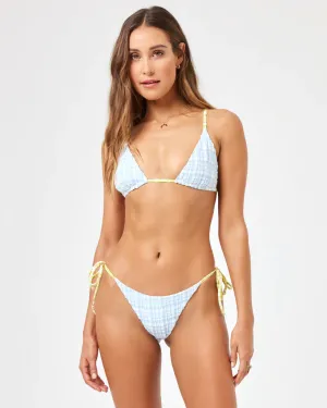 L*Space | Brittany Bikini Top | Powder Blue