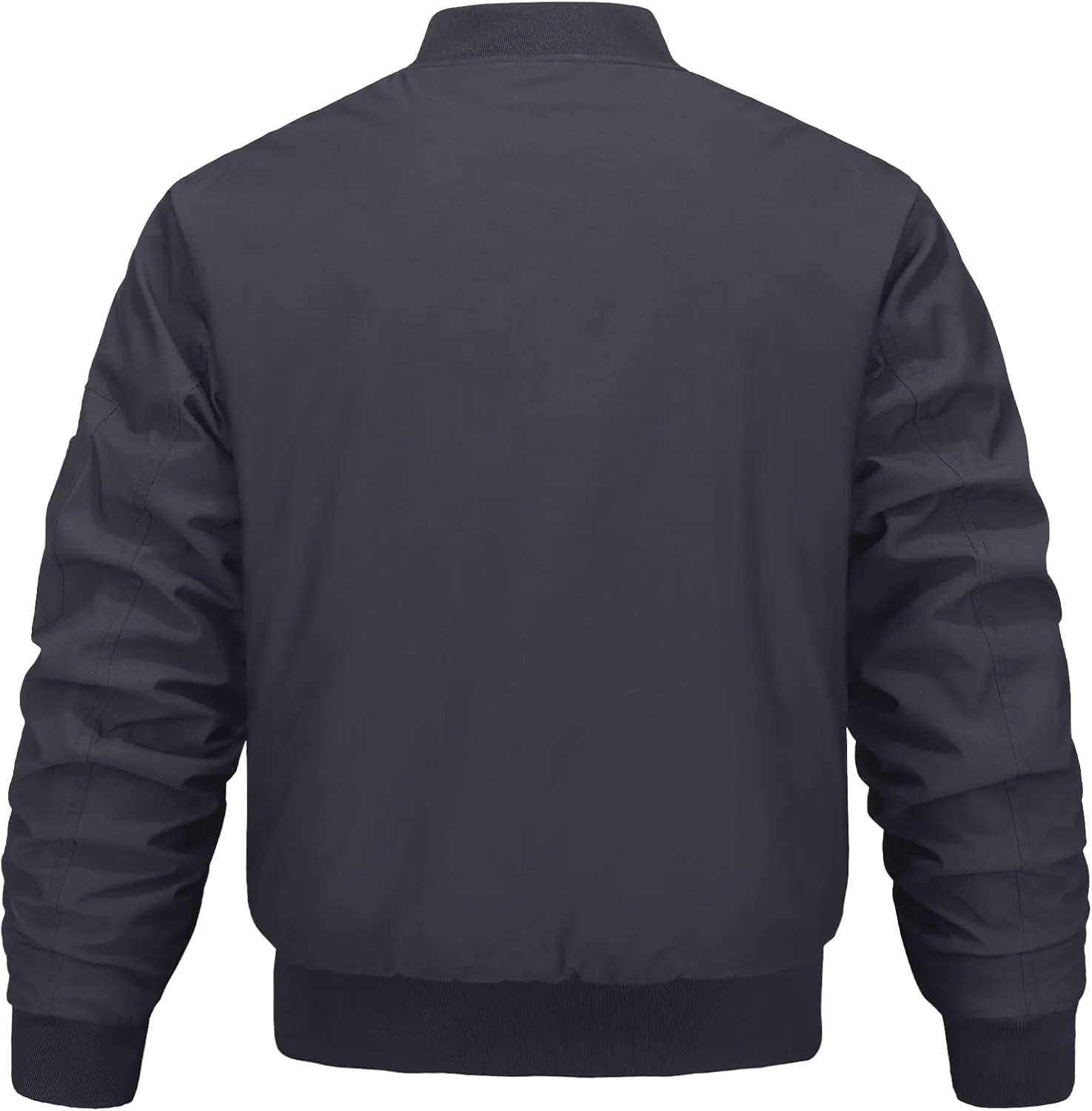 MAGNIVIT Men's Winter Bomber Jacket Windproof Warm Full Zipper Outer Wear Casual Flight Jacket Coat with Pockets