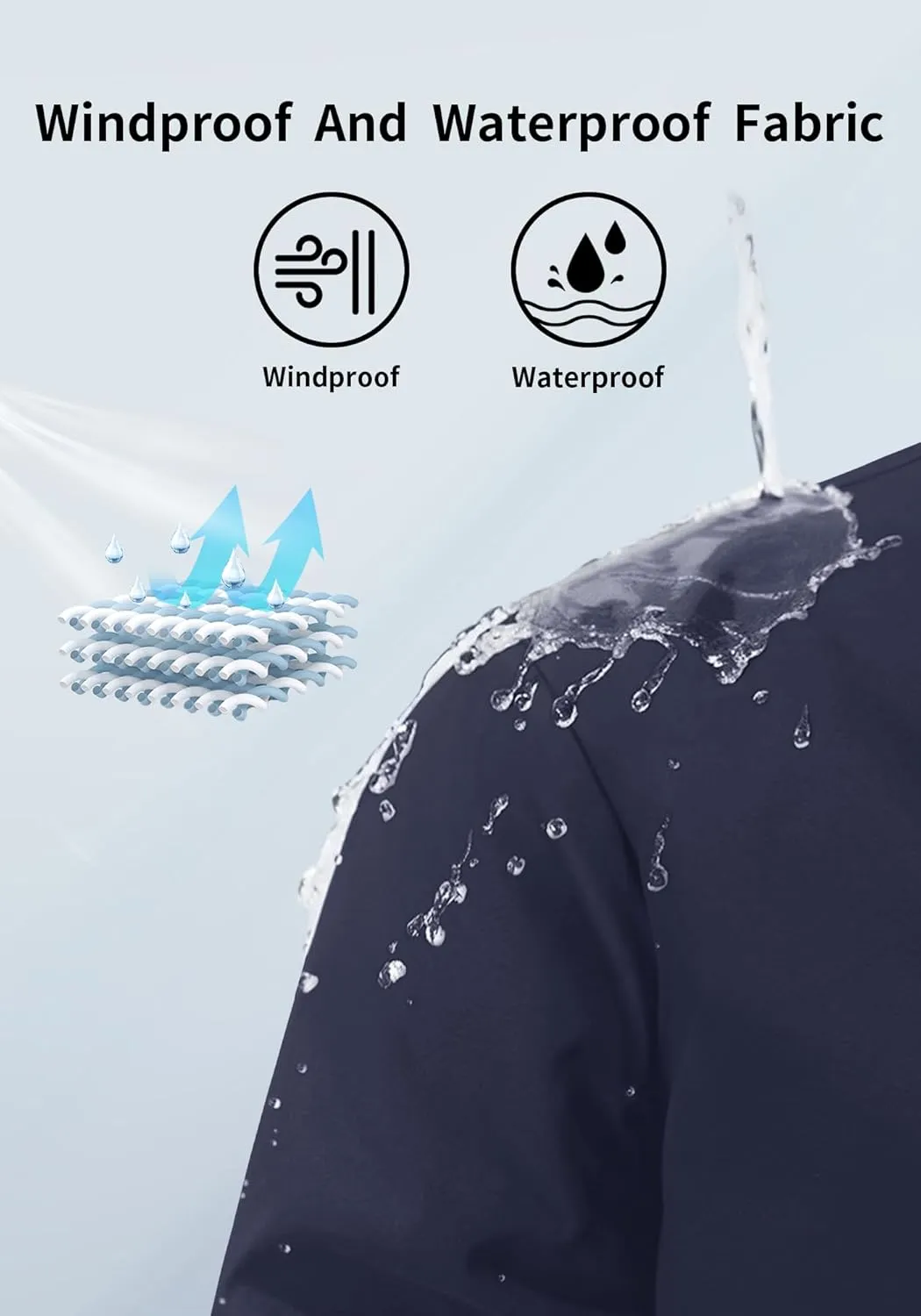 MAGNIVIT Men's Winter Bomber Jacket Windproof Warm Full Zipper Outer Wear Casual Flight Jacket Coat with Pockets