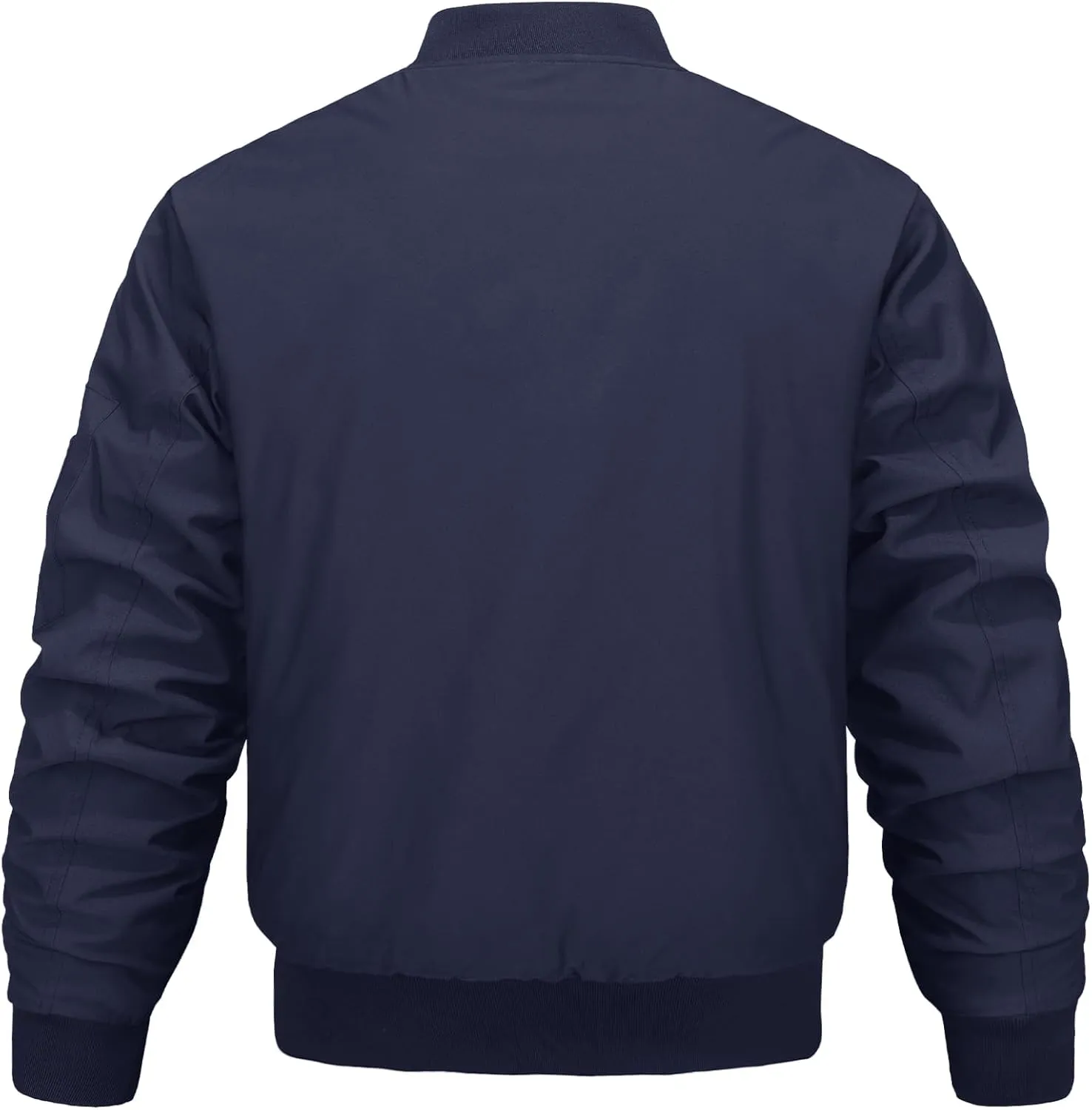 MAGNIVIT Men's Winter Bomber Jacket Windproof Warm Full Zipper Outer Wear Casual Flight Jacket Coat with Pockets