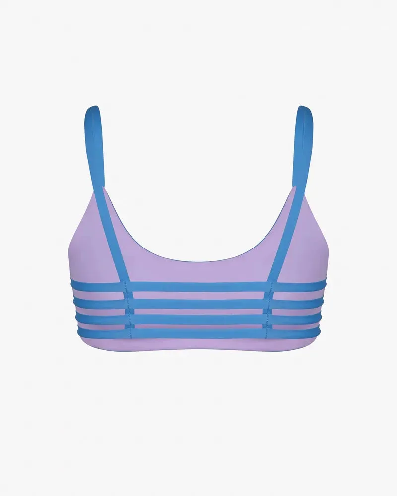 Main Design Bikini Top Sassy - aquamarine / amethyst