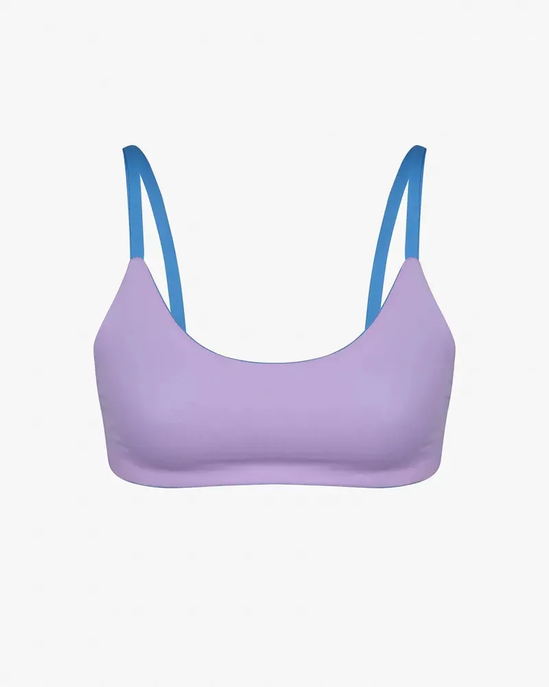 Main Design Bikini Top Sassy - aquamarine / amethyst