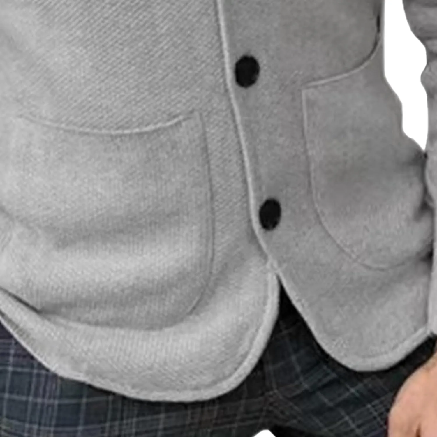 Men Blazer Knit Cardigan Shawl Collar Button Blazer Cardigan Shawl Collar Buttons Knit Cardigan Sweater