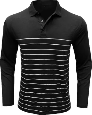 Men's Casual Round Neck Long Sleeve Pullover Printed T-Shirt Blouse Tops, 2024 Tall and Big Mens Tops Fall Trendy