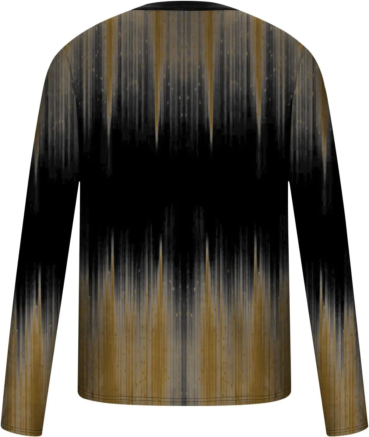 Men's Casual Round Neck Long Sleeve Pullover Printed T-Shirt Blouse Tops, 2024 Tall and Big Mens Tops Fall Trendy