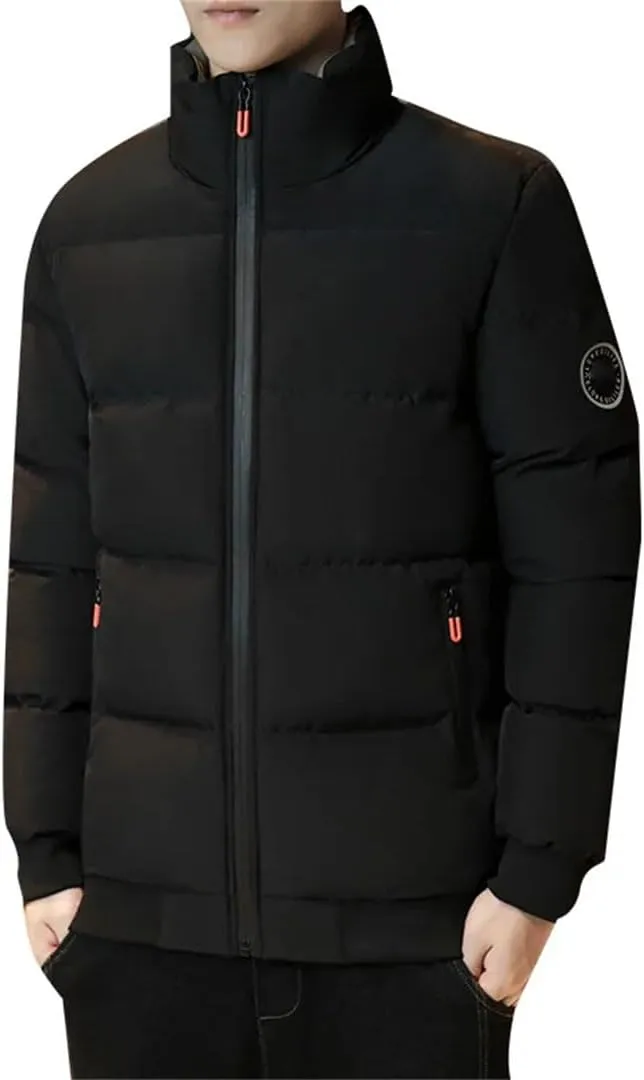 Men's Cotton-Padded Warm Cotton-Padded Jacket On Cotton-Padded Coat Coat