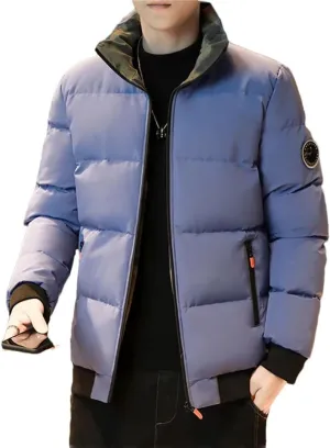 Men's Cotton-Padded Warm Cotton-Padded Jacket On Cotton-Padded Coat Coat