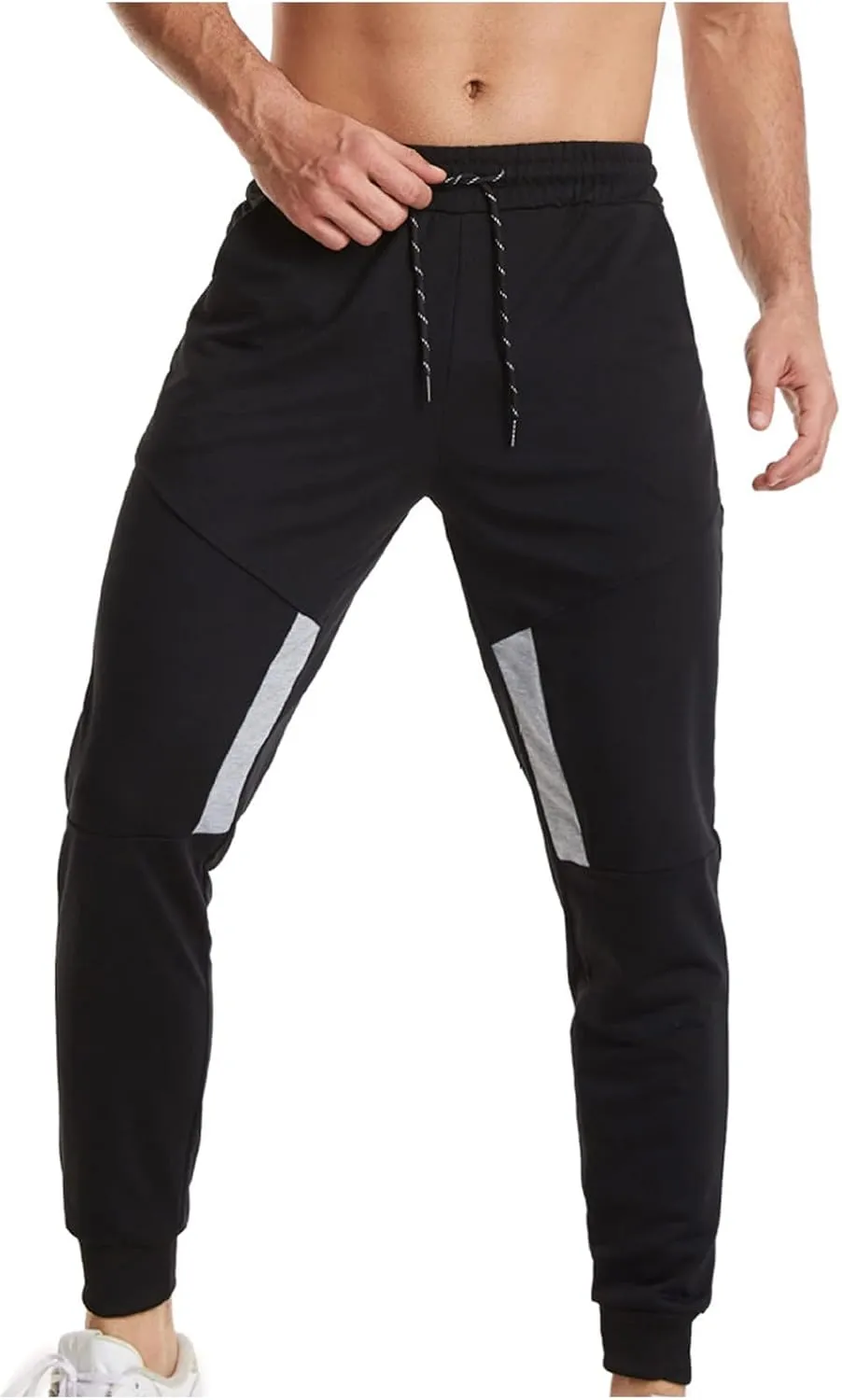 Muscularfit Sweatpants for Men 2023 Drawstring Elastic Waist Sport Jogger Yoga Pants Fashion Casual Straight Legs Sweatpants