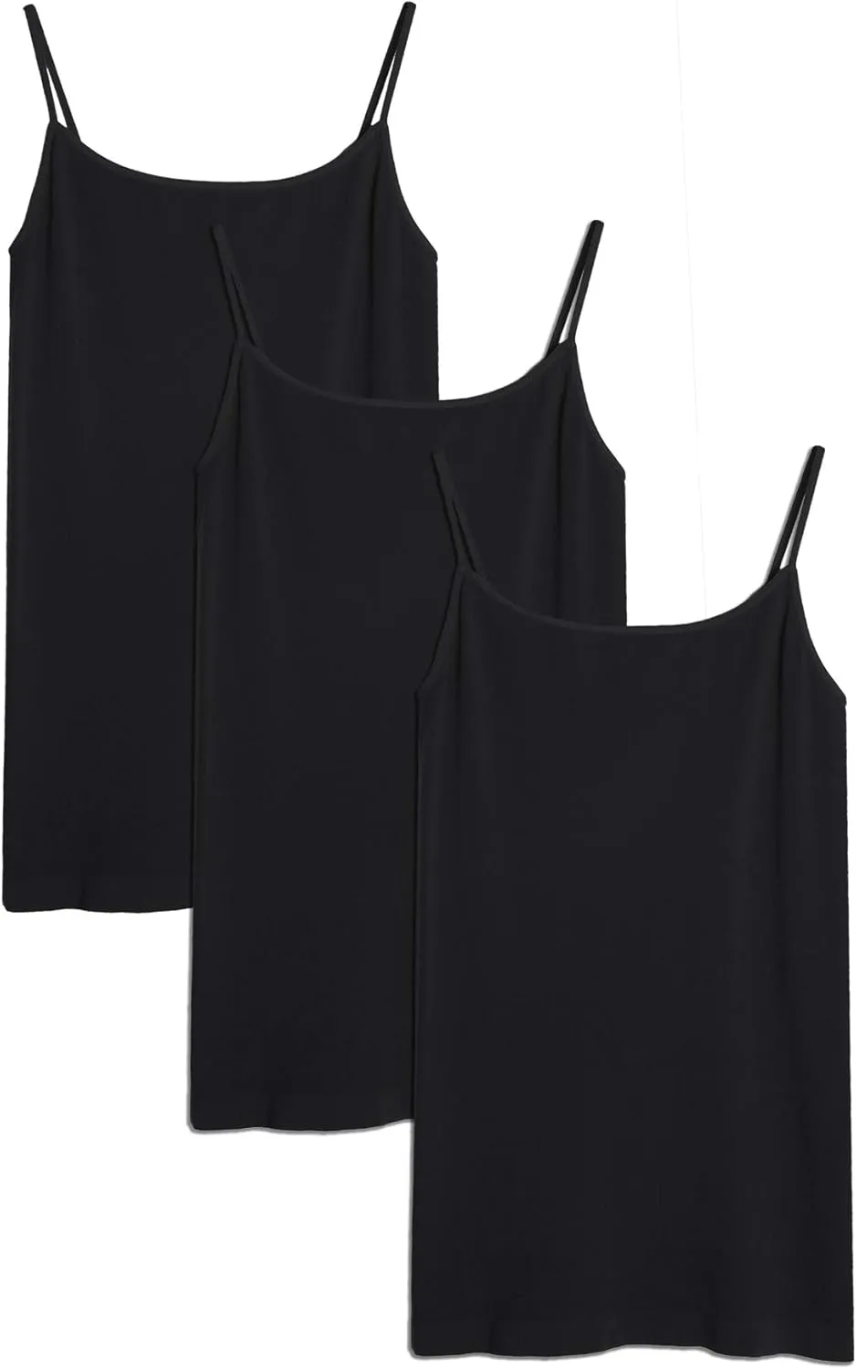 NIKIBIKI Women Seamless Basic Camisole, Made in U.S.A, One Size
