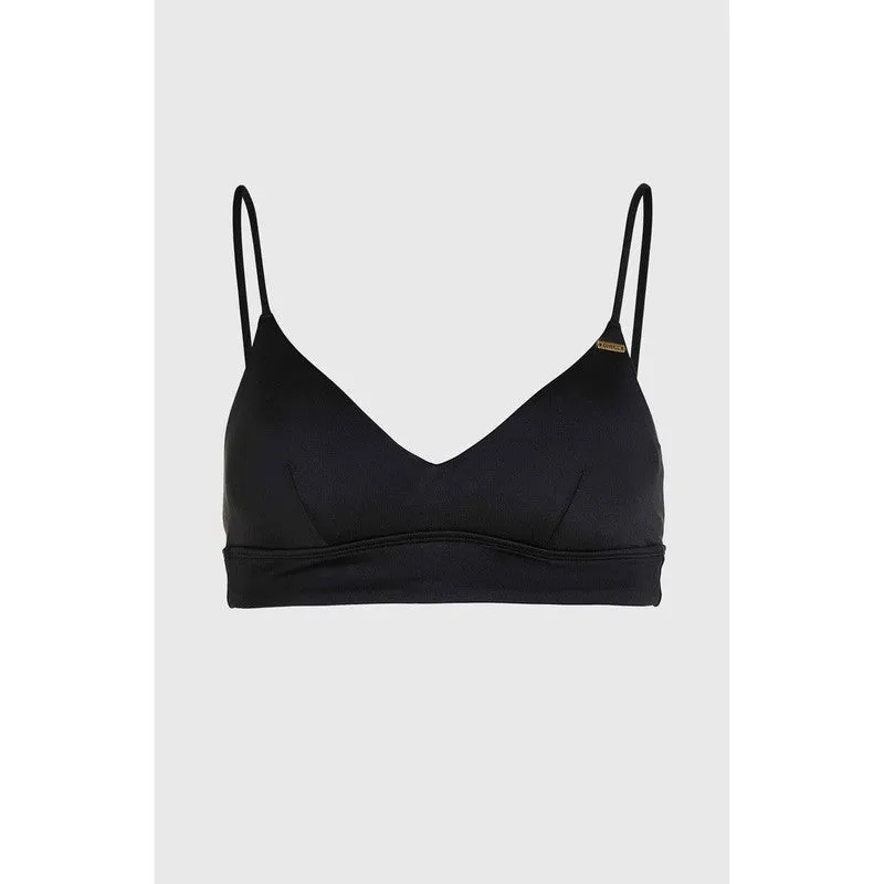 O'Neill Bikini Top Wave  - black out / Rosegold