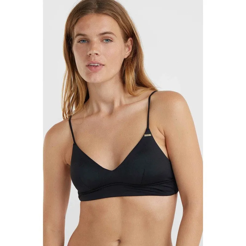 O'Neill Bikini Top Wave  - black out / Rosegold