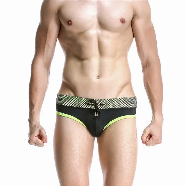 Orange Blue Low Swimtrunk