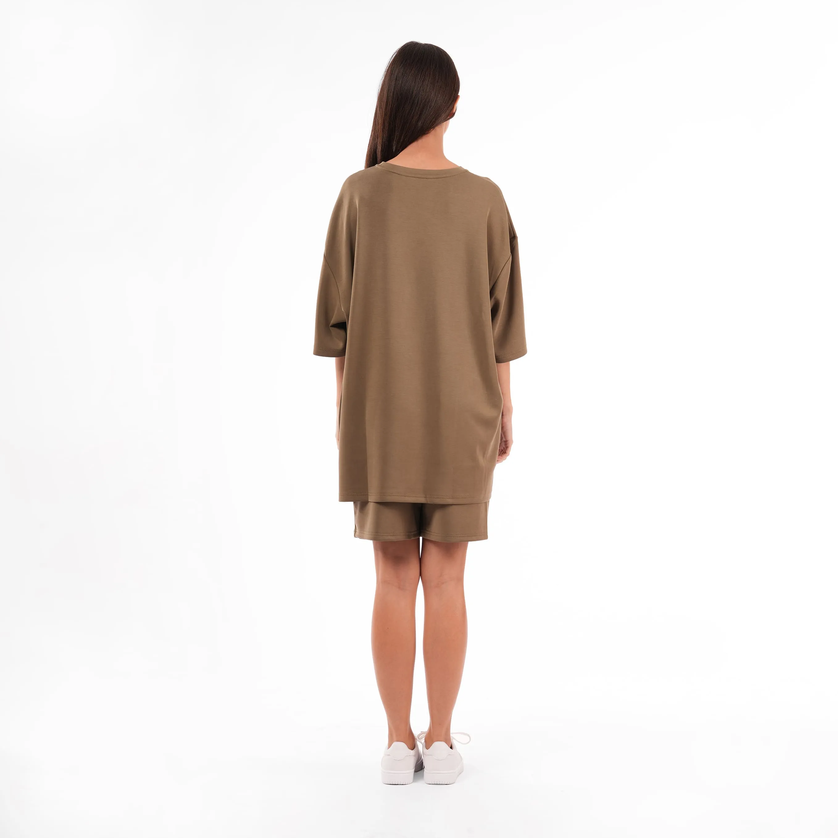 Premium Shorts For Women - Olive Green