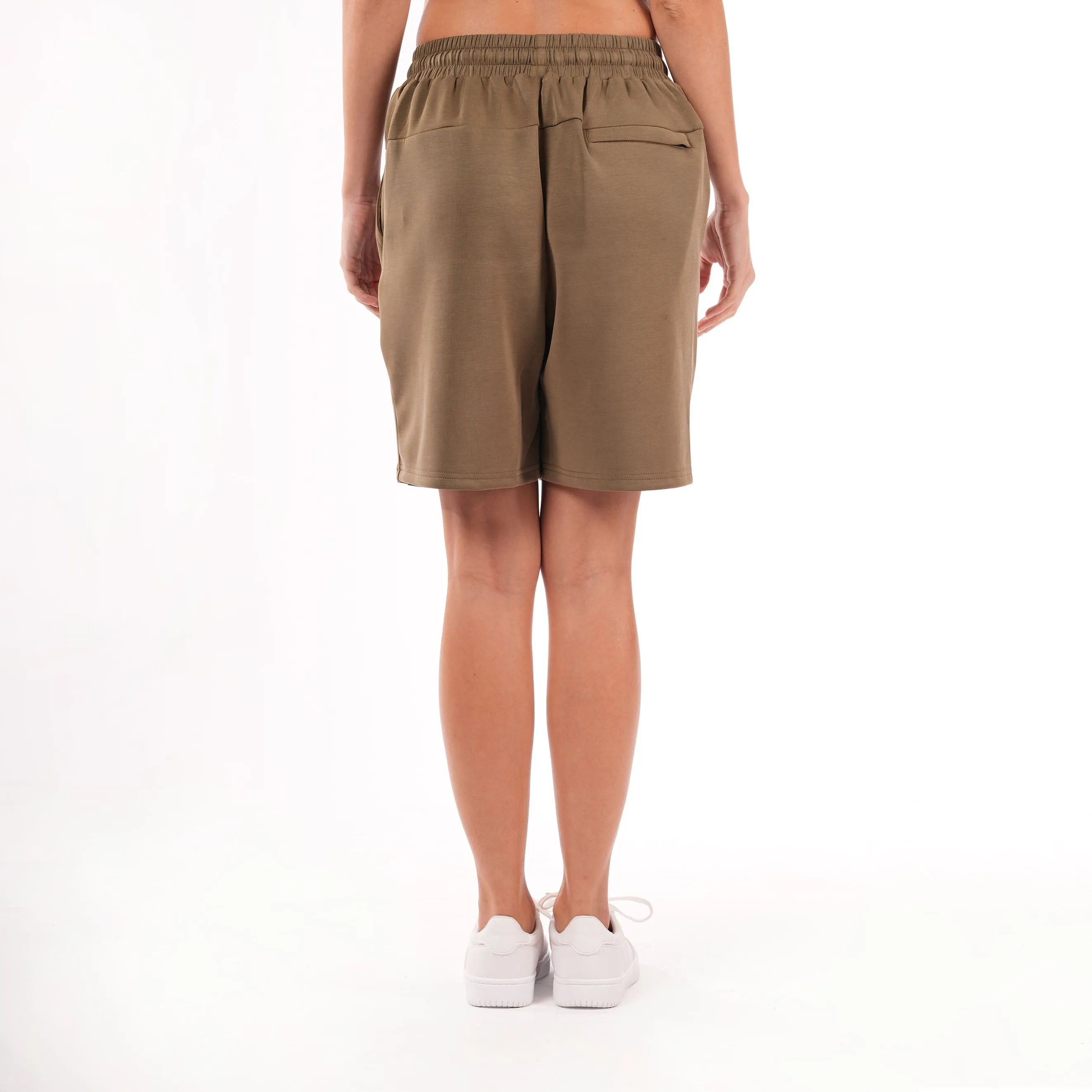 Premium Shorts For Women - Olive Green