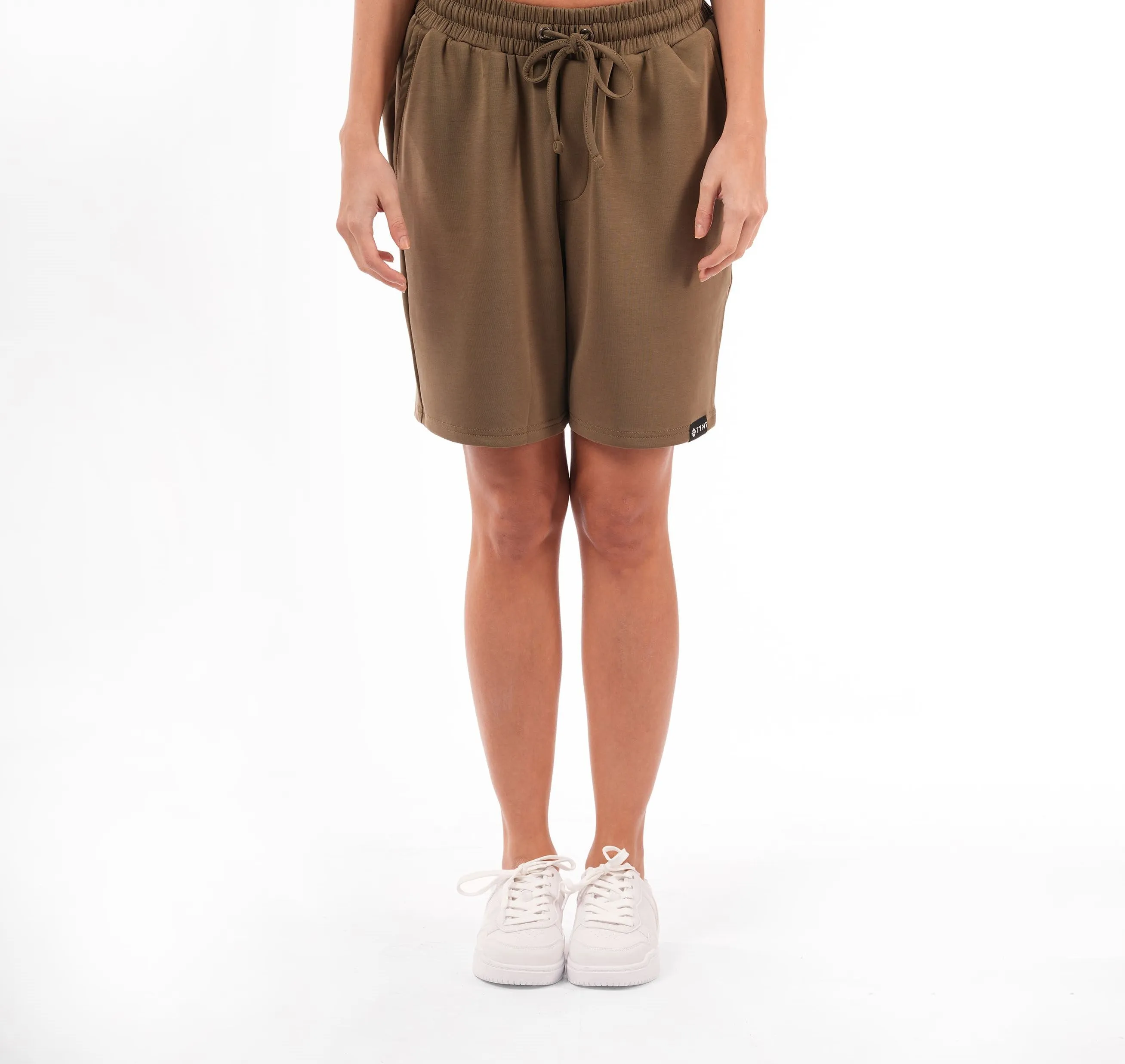 Premium Shorts For Women - Olive Green
